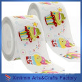 Character new design fabric colorful single-face printed ribbon